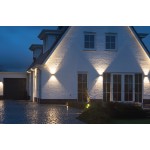in-lite | ACE Up-Down Flat Grey | Wandlamp Buiten | 230V
