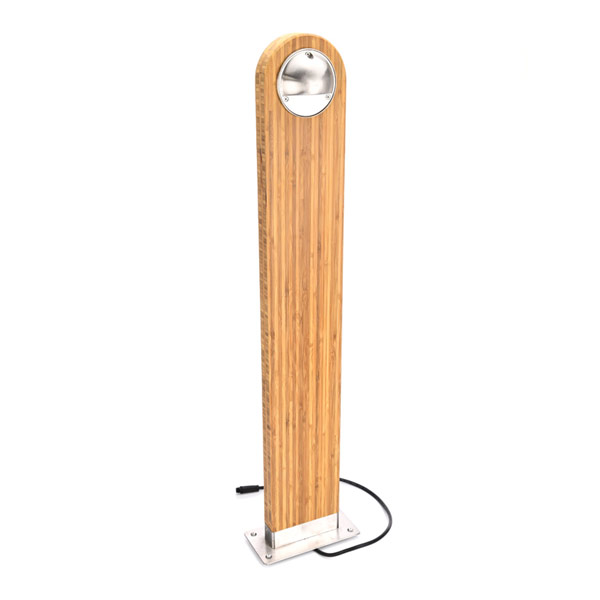 Suslight | BIG ONE BAMBOO RVS | Staande Buitenlamp