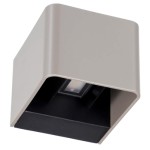 Suslight | SQUARE CHAMPAGNE | Wandlamp Buiten