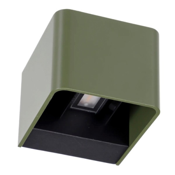 Suslight | SQUARE GREEN 230V | Wandlamp Buiten