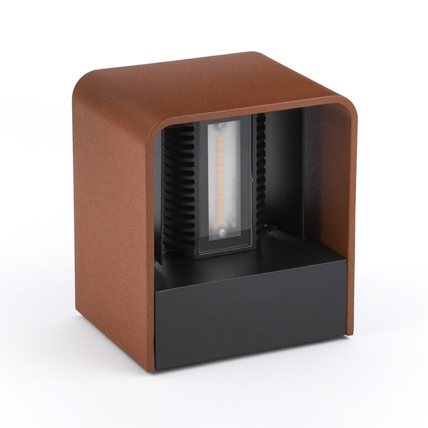Suslight | SQUARE RUST 230V | Wandlamp Buiten