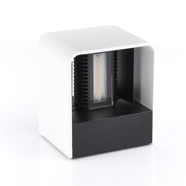 Suslight | SQUARE WHITE 230V | Wandlamp Buiten