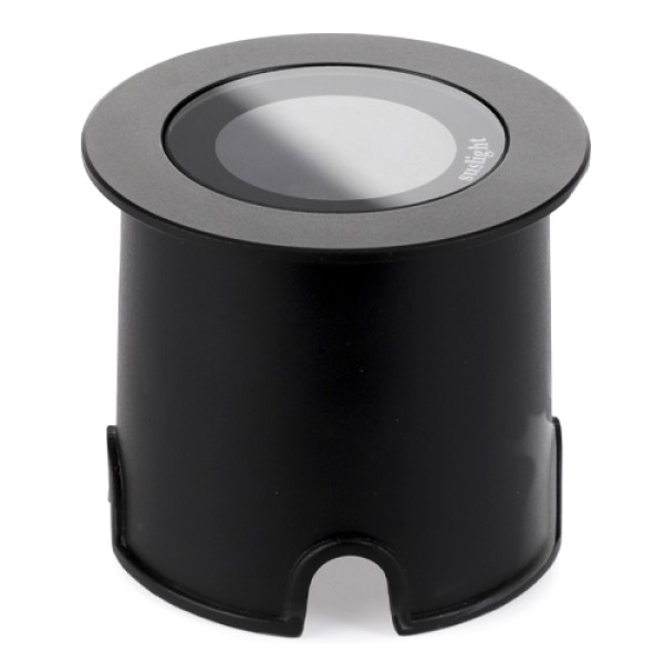 Suslight | SMALL TERRA FOCUS ROUND BLACK 2.5W |  Grondspot