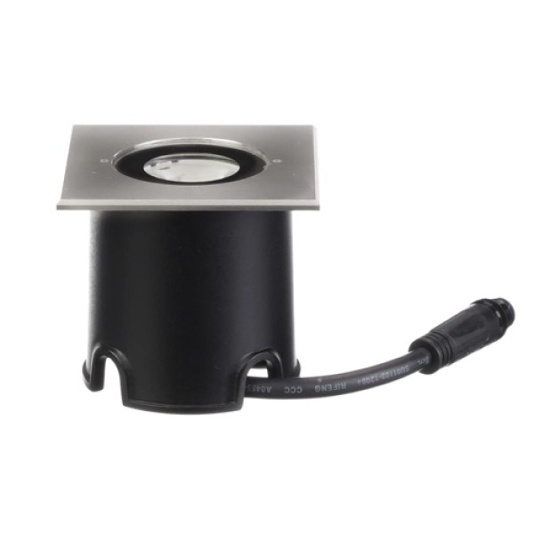 Suslight | SMALL TERRA FOCUS SQUARE ALU 2.5W | Grondspot