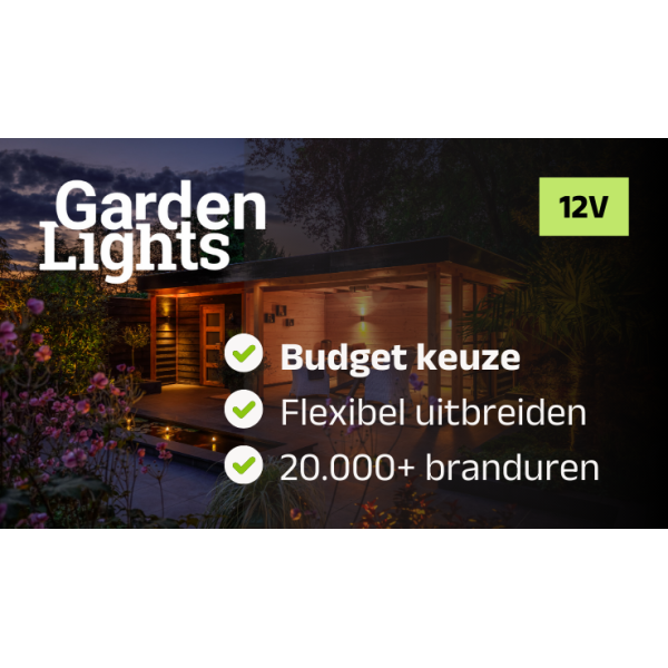 Garden Lights | Easy & Voordelig | Veilig 12 Volt
