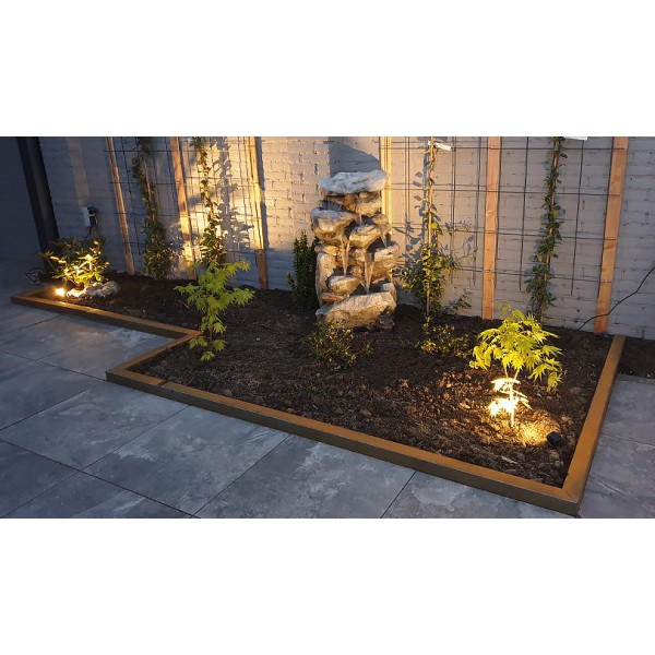 Tuinverlichting border